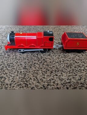 Thomas & Friends Red Engine and Tender Toy
